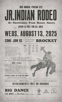 Junior Indian Rodeo Poster